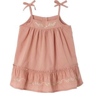 Vertbaudet - Geborduurde Babyjurk - Katoenen Voile