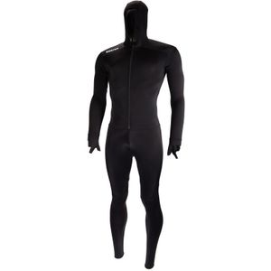Hunter Mach 3 lycra black met cap XXS/140