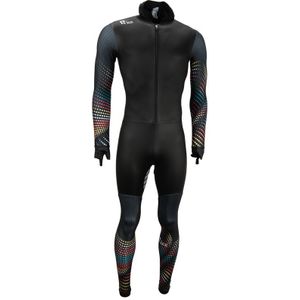 Nice rubber schaatspak power x african dots (met cap) L