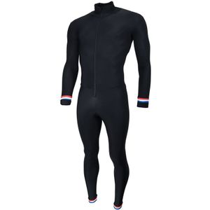 Craft Thermo schaatspak colorblock zwart XS
