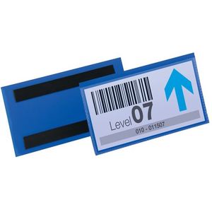 Documenthoes Durable magnetisch 150x67mm blauw