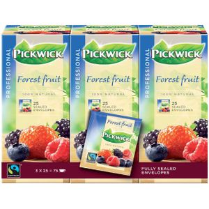 Thee Pickwick Fair Trade forest fruit 25x1.5gr