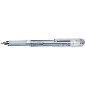 Gelschrijver Pentel K230M zilver 0.4mm