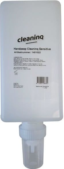 Cleaninq - Sensitive - Handzeep - 1000 ml - Oceaan Wit