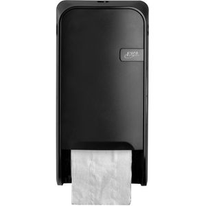 Dispenser Euro Quartz toiletrolhouder doprol zwart
