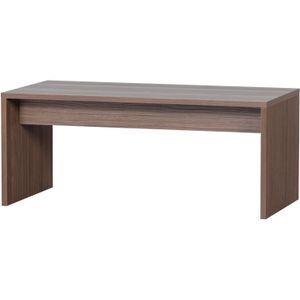 WOOOD Freeke Salontafel - Noten Fineer (fsc) - Bruin - 38x91x45