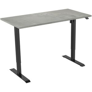 Elektrisch verstelbaar zit-sta bureau Tsherysh Black Oxyd 120 x 80