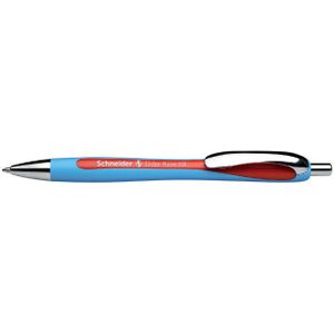 Balpen Schneider Slider Rave blauw/rood