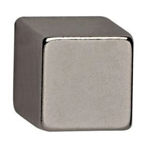 Magneet MAUL Neodymium kubus 10x10x10mm 3.8kg nikkel
