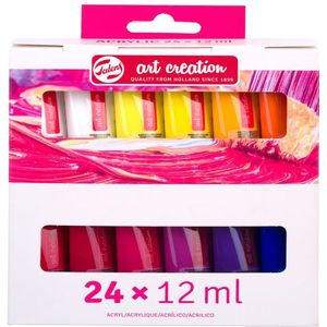 Acrylverf Talens Art Creation set Ãƒ 24 kleuren 12ml