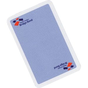 Bridge Bond Speelkaarten - Professionele set met blauwe achterkant - Geschikt voor 1 pak