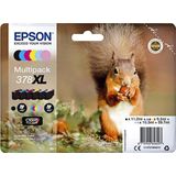 Inktcartridge Epson 378XL T3798 6 kleuren