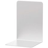 Boekensteun MAUL aluminium 12x12x17.5cm set 2 zilver