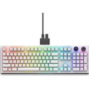 Alienware AW920K toetsenbord Gamen USB + RF Wireless + Bluetooth Wit