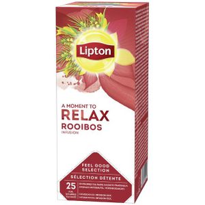 Thee Lipton Relax Rooibos 25stuks