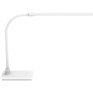 Bureaulamp MAUL Pirro LED dimbaar met voet wit