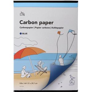 Carbonpapier Qbasic A4 21x29,7cm 100x blauw