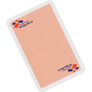 Bridge Bond Speelkaarten - Roze Achterkant - Professionele Set - Geschikt voor Alle Leeftijden - 2+ Spelers