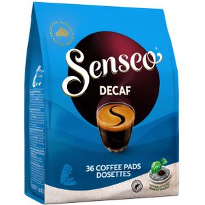Koffiepads Douwe Egberts Senseo decafe 36st