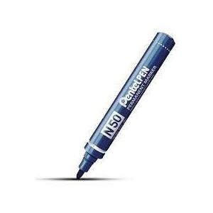 Viltstift Pentel N50 rond blauw 1.5-3mm
