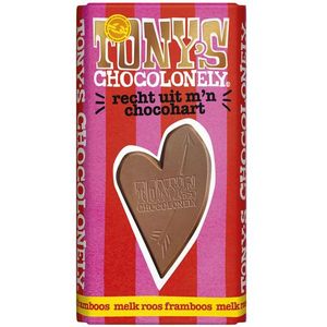 Chocolade Tony's' Chocolonely gifting bar recht uit mijn chocohart
