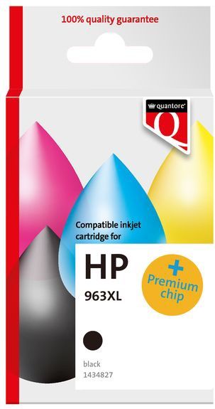 Quantore - Inktcartridge Alternatief - Zwart - Inhoud 50ml - Aantal Afdrukken 2000p