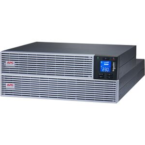 APC Easy-UPS On-Line SRVL3KRILRK Noodstroomvoeding - Li-ion, 6xC13 & 1xC19, Rack/tower convertible, extendable runtime, 3000VA