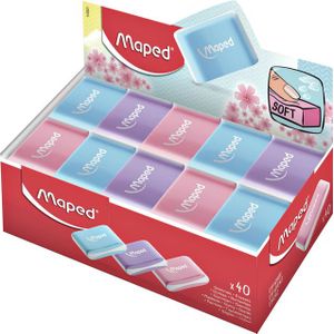 Gum Maped Essentials soft pastel display Ãƒ 40 stuks assorti