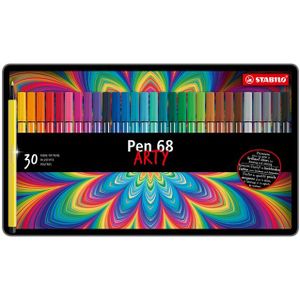 Viltstift STABILO Pen 68 blik Ãƒ 30 kleuren