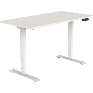 Elektrisch Zit-Sta Bureau Tsherysh White 140 x 80