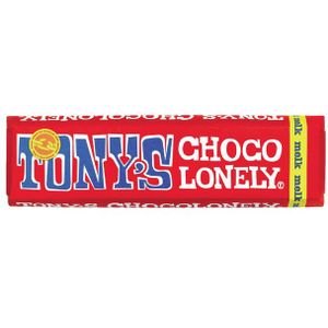 Chocolade Tony's Chocolonely reep 50gr melk