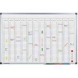 Planbord Legamaster premium jaarplanner verticaal 60x90cm