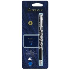 Vulpen Waterman Allure camouflage fijn + inktpatronen blauw