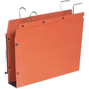 HMF Aufbewahrungsbox Aufbewahrungsbox mit Deckel für DIN A4 Hängeregister, Regal