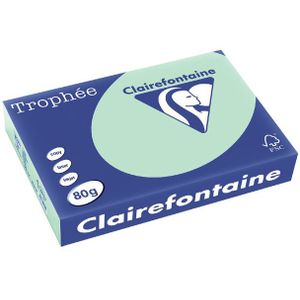 Kopieerpapier Trophee A4 80gr groen 500vel