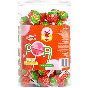 Lolly Hirsch super bubble strawberry 100x17 gram