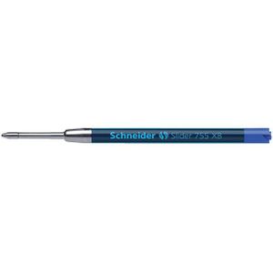 Balpenvulling Schneider Slider Jumbo 755 blauw extra breed