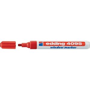 Krijtstift edding 4095 rond rood 2-3mm