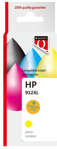 Quantore - Inktcartridge Alternatief - Zwart - Inhoud 30ml - Aantal Afdrukken 825p