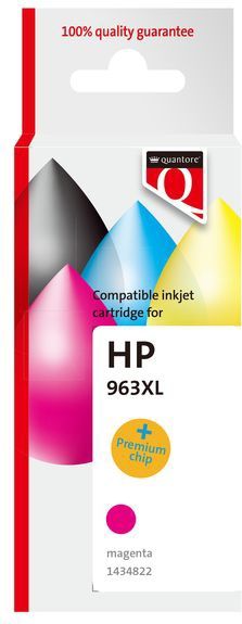 Quantore - Inktcartridge Alternatief - Rood - Inhoud 25ml - Aantal Afdrukken 1600p