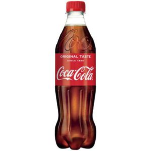 Frisdrank Coca Cola regular PET 0.50l