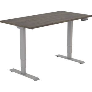 Elektrisch Zit-Sta Bureau Tsherysh Gray Logan 160 x 80