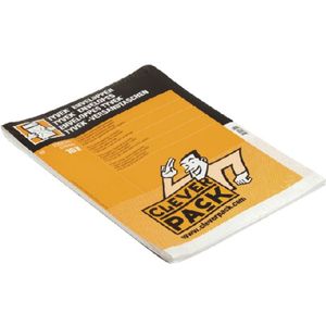 Envelop CleverPack tyvek monsterzak 250x353x38mm wit 10st