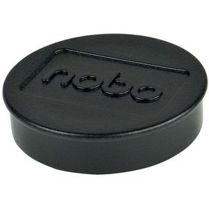 Magneet Nobo 38mm 2500gr zwart 10stuks