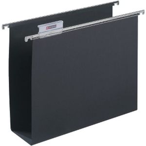 Hangmap Alzicht folio U-bodem 80mm zwart