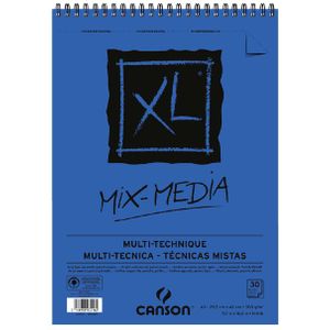 Aquarelblok Canson XL Mix Media A3 300gr 30vel spiraal