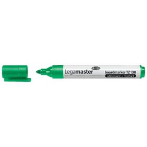 Viltstift Legamaster TZ100 whiteboard rond groen 1.5-3mm