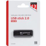 Quantore - USB-stick - Zwart - 128GB - USB 2.0