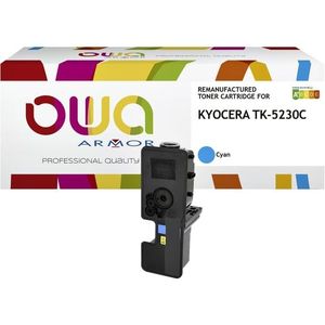 OWA - TK-5230C - Tonercartridge - Cyaan - Gereviseerd