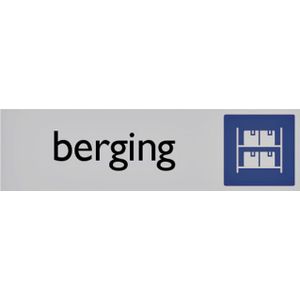 Infobord pictogram berging 165x44mm